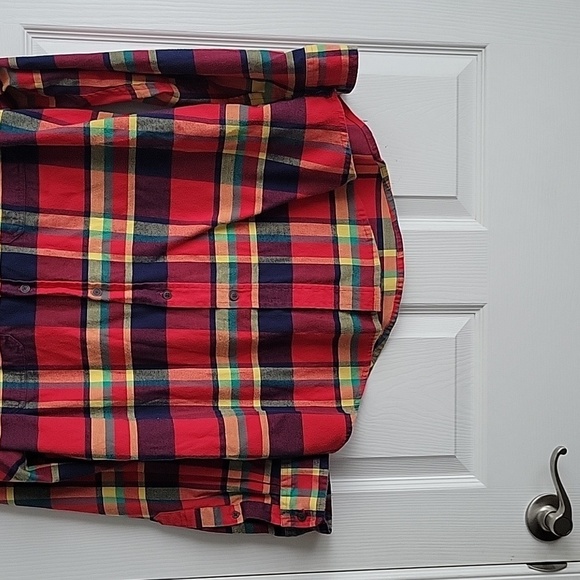 U.S. Polo Assn. Men's Plaid Button Up Long Sleeve Shirt - Picture 2 of 12